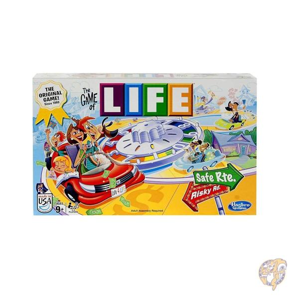 ハズブロ HASBRO ボードゲーム THE GAME OF LIFE 英語版 人生ゲーム 遊びなが...