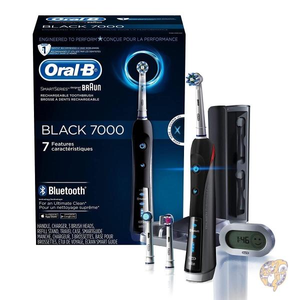 オーラルB 電動歯ブラシ Oral-B ブラック7000 クリーニング 歯ブラシ 充電式 送料無料