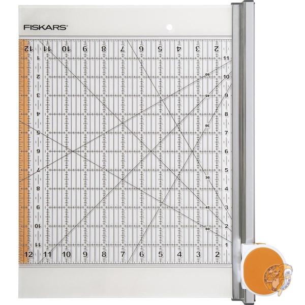 フィスカース Fiskars ロータリールーラーコンボ ファブリックカット 12&quot;X12&quot; 布 カッ...