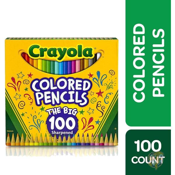 クレヨラCrayola 色鉛筆 大人のぬりえセット 100色 68-8100 文房具 送料無料