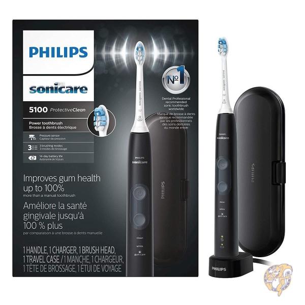 フィリップス 電動歯ブラシ Philips HX6850/60 ソニッケアー 充電式 ブラック 送料...
