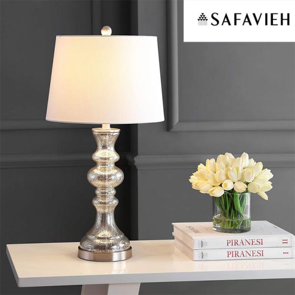 【Safavieh】サファヴィア テーブルライト ランプ 68.6cm ガラス 送料無料
