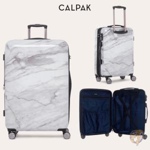 カルパック キャリーケース CALPAK スーツケース キャリー MILK MARBLE / L マーブル｜americapro