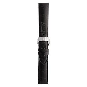 Tissot レザー ブラック 腕時計ベルト 19 (モデル: T852013405) ブラック 絶妙の商品画像