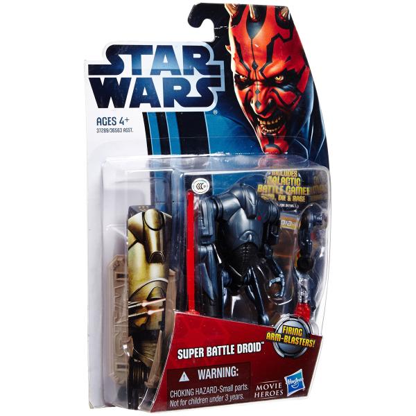 Hasbro スター・ウォーズ 2012 ムービーヒーローズ ベーシックフィギュア スーパー・バトル...