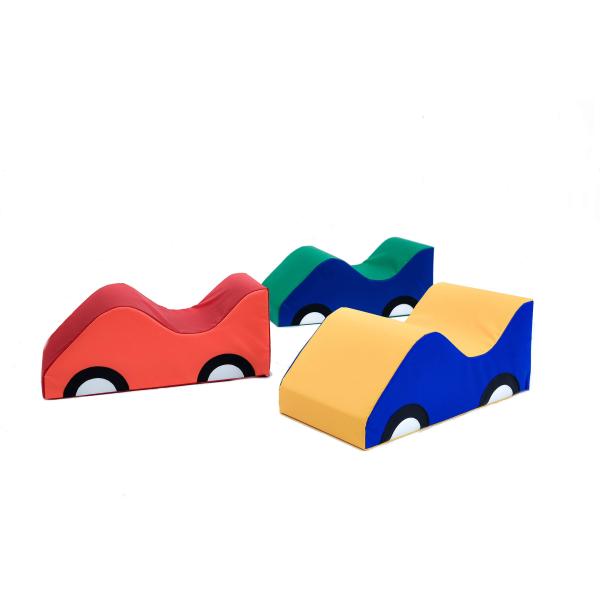 Soft Toddler Car   Set of 3 by Children&apos;s Factory ...