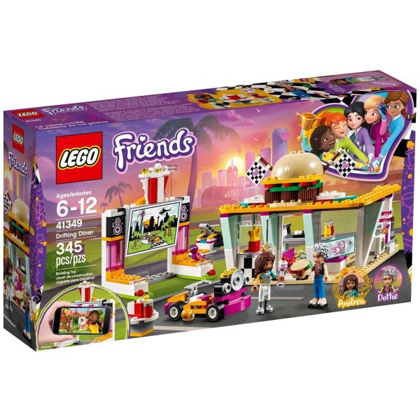 LEGO Friends Drifting Diner 41349 Building Kit (34...