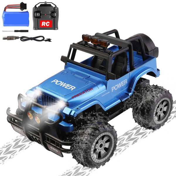 Remote Control Crawler Truck for Kids, 1:16 Scale ...