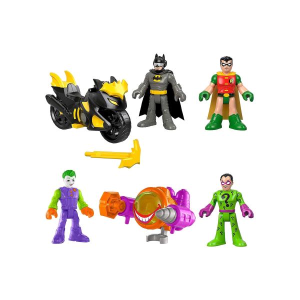 Fisher Price Imaginext DC スーパーフレンズ デュエリング デュオ フィギュ...