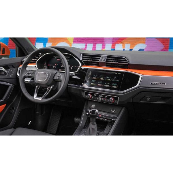 Elevantoo スクリーンプロテクター 2020 2021 Audi Q3対応 (強化ガラス) ...