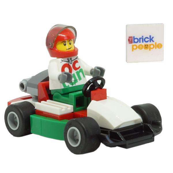 LEGO City: Race Car Driver with Go Kart   Limited ...