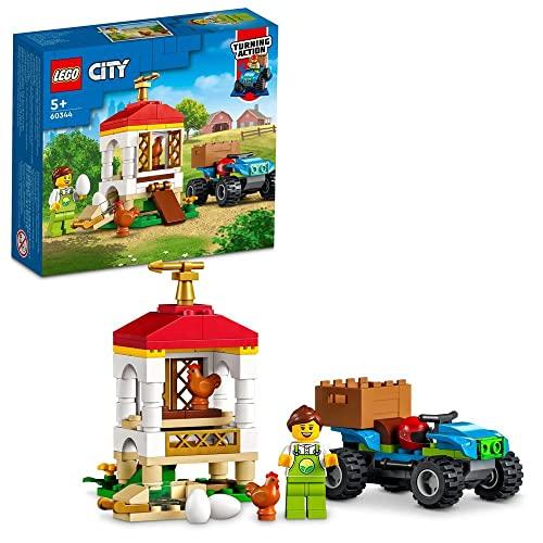 レゴ(LEGO) シティ ニワトリ小屋 60344 おもちゃ ブロック プレゼント 動物 どうぶつ ...