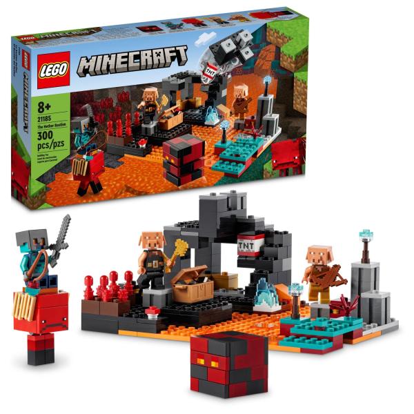 LEGO Minecraft The Nether Bastion Set, 21185 Battl...