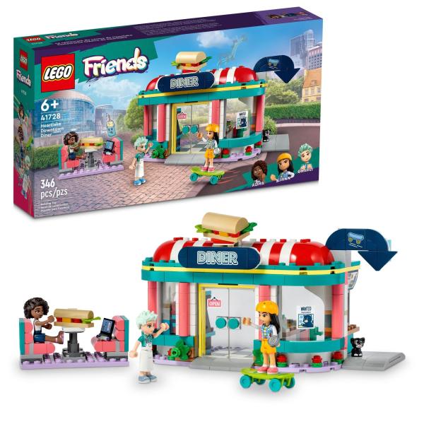 LEGO Friends Heartlake Downtown Diner 41728 Buildi...