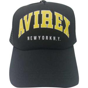 キャップ CAP AVIREX アビレックス 18416000-20 黒イエロー｜americaya2