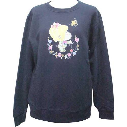 水森亜土 アドちゃん トレーナー 「ヨーヨー」 AD-8963-NV)ネイビー フリー　