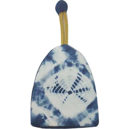 キーホルダー 藍染め 本藍 蜘蛛絞り KEY-1