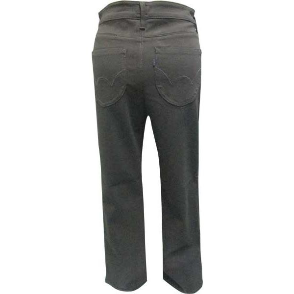 ジーンズ EDWIN エドウィン レディース すらり美脚パンツ MEF03-75 黒色  S寸