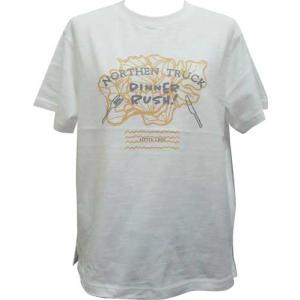 Tシャツ レディース NORTHERN TRUCK　ノーザントラック 半袖 NCC53183-10オフホワイト M寸、L寸｜americaya2