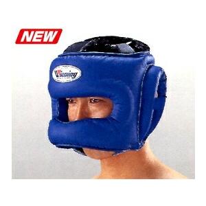 店内 ウイニング　ヘッドガード４練習用フルフェイス青　赤　白　黒