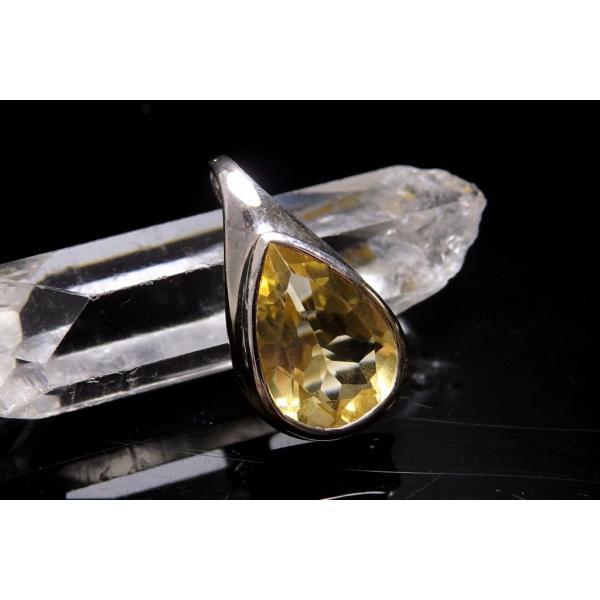 シトリン ペンダント ネックレス 黄水晶 天然石 パワーストーン