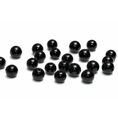 モリオン(黒水晶)ビーズ【AAA】【8mm】 5粒
