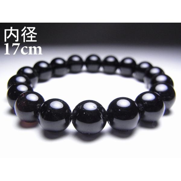 モリオン（黒水晶）ブレスレット【10mm/17cm/AAA】魔除け お守り パワーストーン