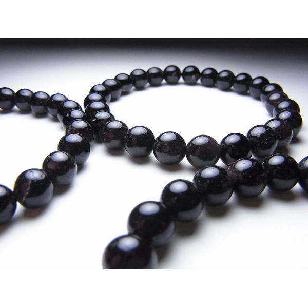 モリオン（黒水晶）ブレスレット【8mm/A】魔除け お守り パワーストーン