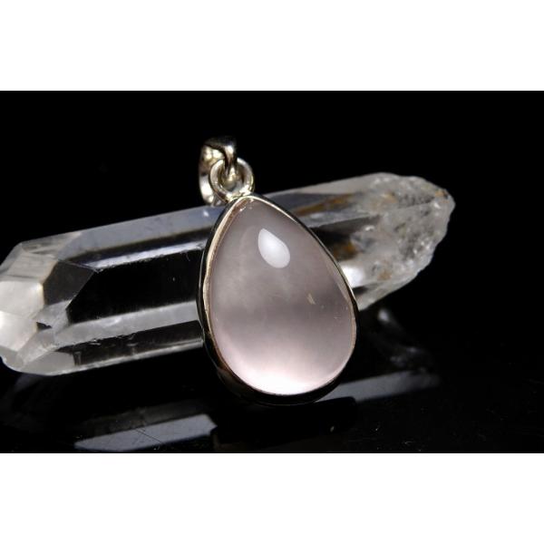 ローズクォーツ ペンダント ネックレス 紅石英 パワーストーン