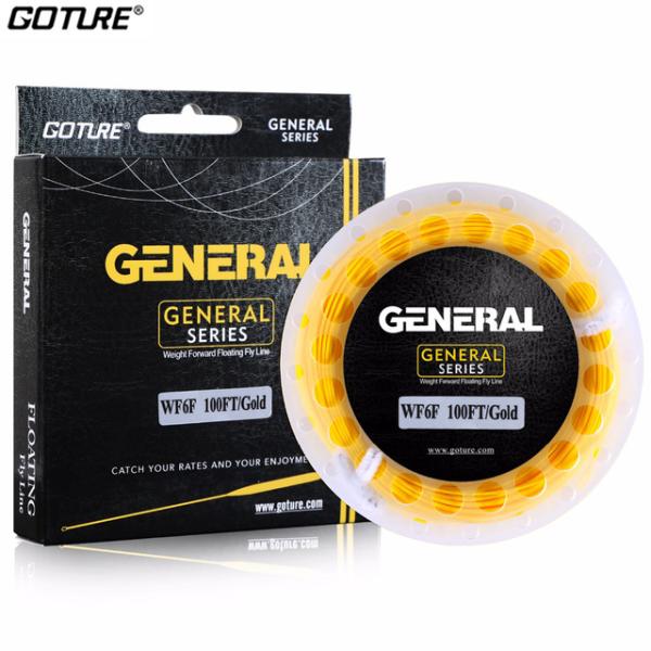 Goture-編組ポリ生地釣り糸,フィートのアップグレード,コイ用の強力なフライライン