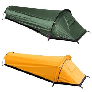 バックパッキングテントアウトドアキャンプ寝袋テント軽量一人用テント