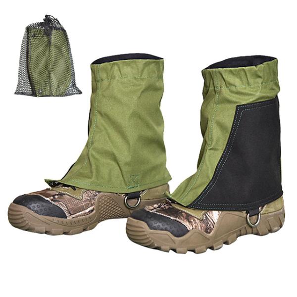 男性と女性のためのキャンバスの低gaiters,防水,防塵,ハイキング,登山,屋外,キャンプ
