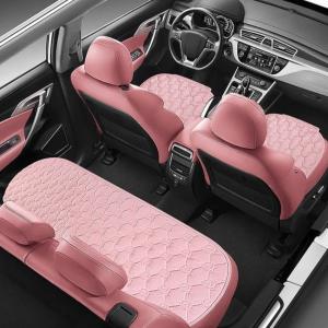 トラックとSUV用のカーシートクッションカバー、運転手用の快適な保護パッド、女性用のカーアクセサリー