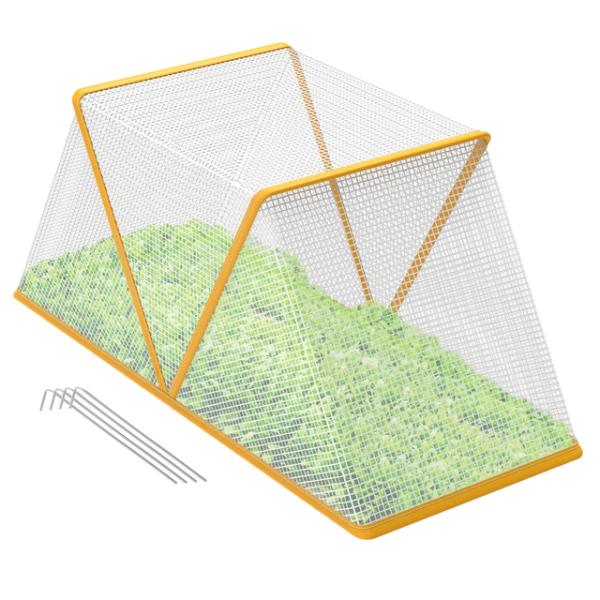 温室カバー折りたたみ式庭野菜花防虫鳥ポータブル冬暖かい抗紫外線防風植栽温室