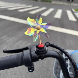クリエイティブかわいいミニ風車装飾電気自動車オ...の詳細画像3