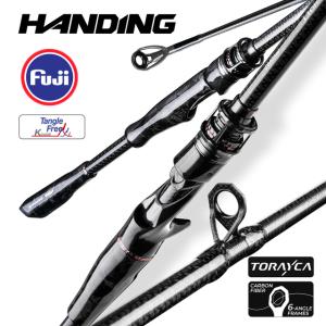 HANDING BLAST Fishing Rods カーボンファイバー釣り竿,タンブラストロッドt1100 40t 30t,ジアッパーリングとフレー
