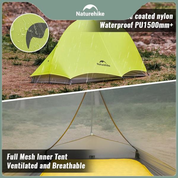 Naturehike スタートレイル EXT テント超軽量キャンプテントシングル屋外ハイキング防水テ...