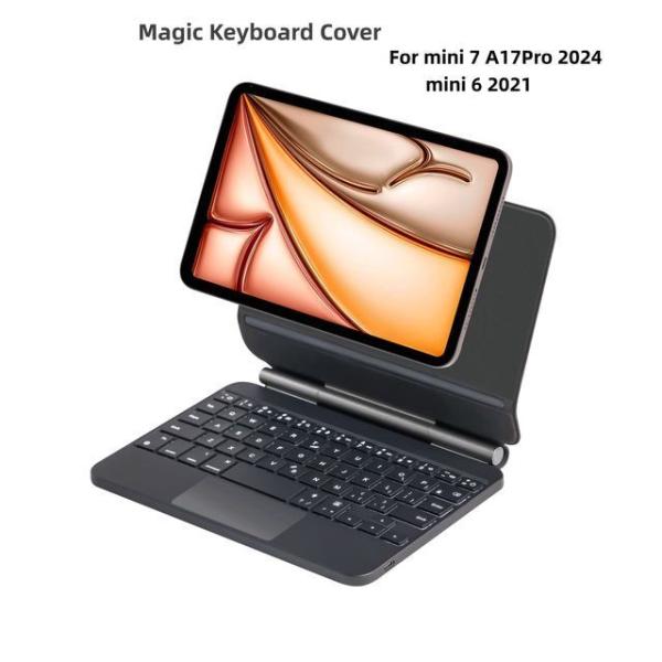 iPad Mini 7 A17Pro 2024 mini 6 Funda 2021用 Magic K...