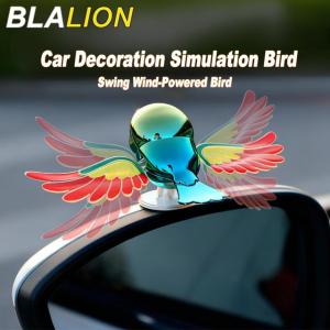 BLALION 2025 新型シミュレーション飛行鳥カーオーナメント、翼が揺れる風力駆動の飛行鳥、車、バイク、自転車の装飾