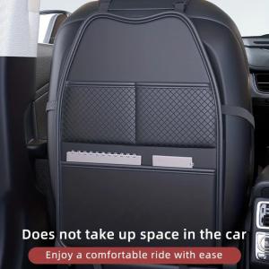 PUレザー製カーシートキックプルーフパッド、ポ...の詳細画像3