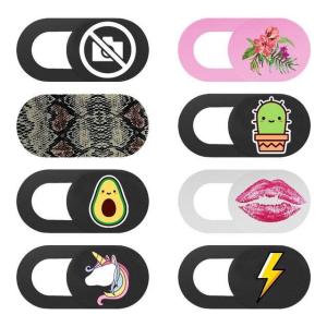 Webcam Cover Shutter Magnet Slider Plastic Camera Cover For IPad Tablet Web