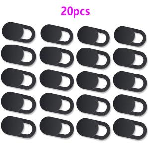 20PCS Mobile Phone Privacy Sticker WebCam Cover Shutter Magnet Slider Plast