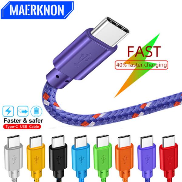 USB Type C Cable 0.5m/1m/2m/3mFast Charging USB C ...
