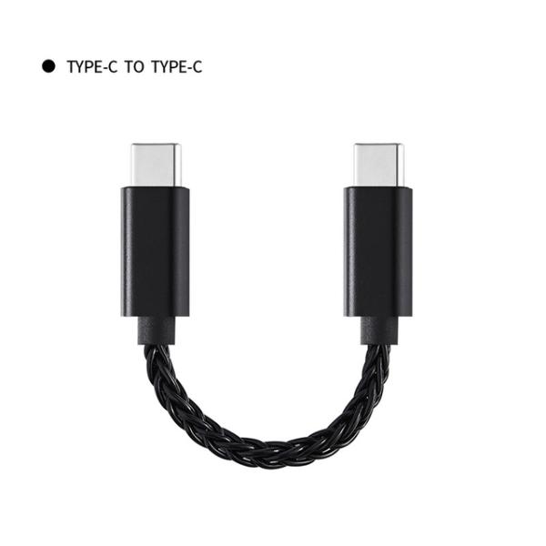 USB Type C To Type C DAC Hifi Adapter Earphone Amp...