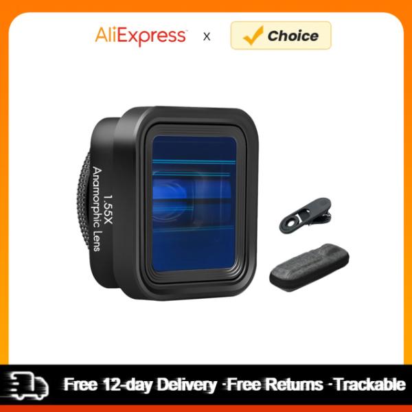 Mobile Phone Anamorphic Movie Lens 1.55X Deformati...