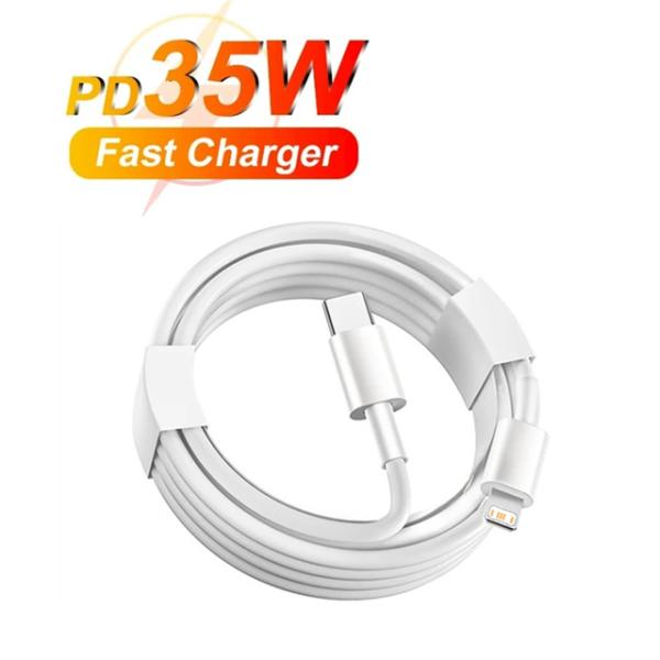 10ft 3m Ultra Long 35W PD Fast Charging Cable for ...