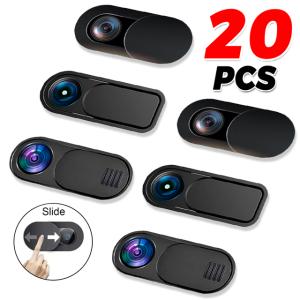 Webcam Cover Shutter Magnet Slider Plastic Camera Cover for iPad Tablet Web