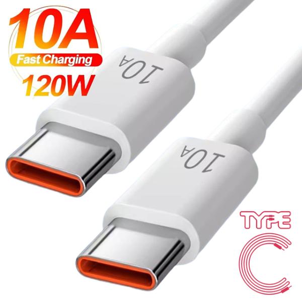 10A Type C To Type C Fast Charging Cable Data Cord...
