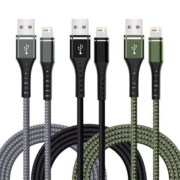 Original Lightning Cable USB Fast Charging Wire fo...