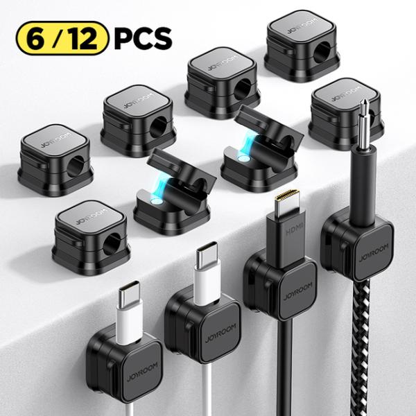 Joyroom 3/6/12PCS Magnetic Cable Organizer Electri...